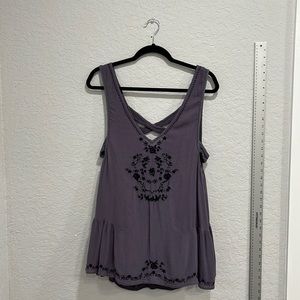 Free people purple cover up